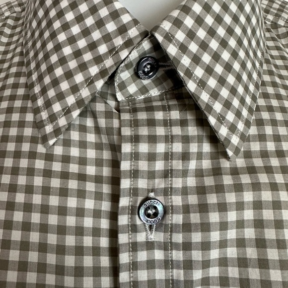 Gucci Dress Shirt slim fit Men’s size 39 / 15.5 - Picture 11 of 11